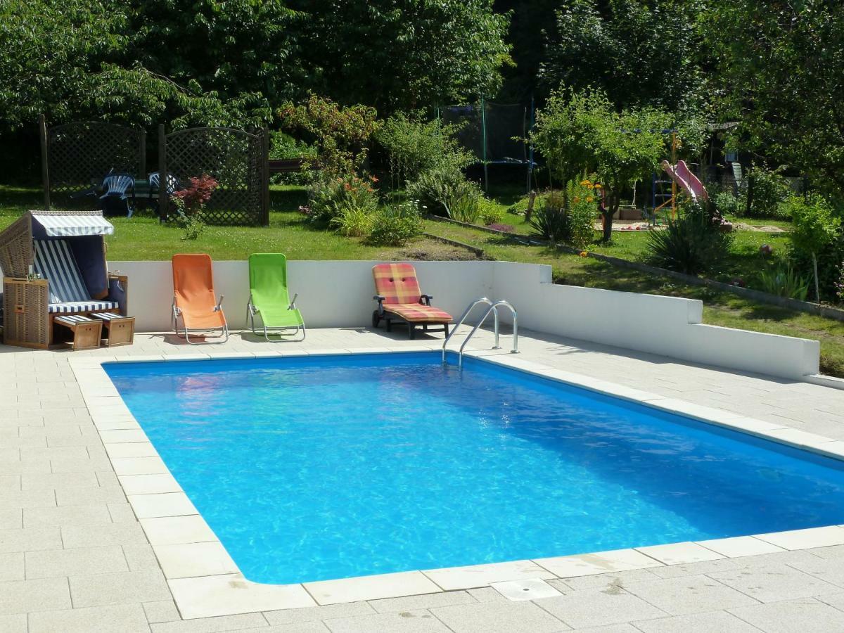 Ferienwohnung Am Bodetal Mit Wallbox Fuer E-Auto 塔勒 外观 照片