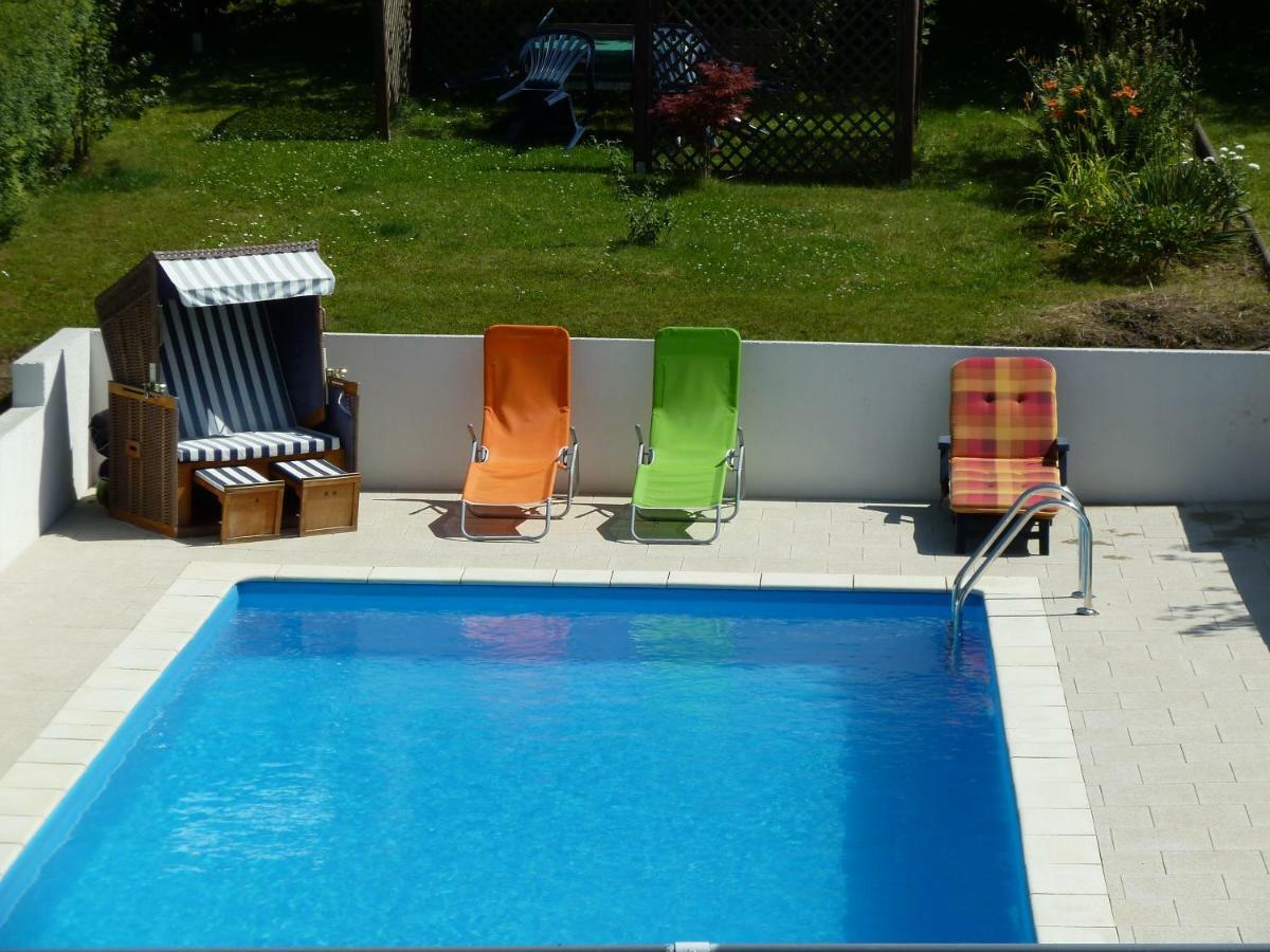 Ferienwohnung Am Bodetal Mit Wallbox Fuer E-Auto 塔勒 外观 照片